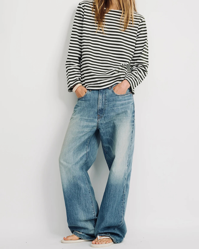 Denimist - L/S Boatneck T