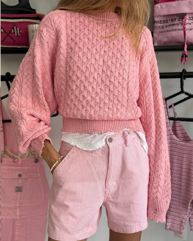 Denimist - Boxy Cable Sweate