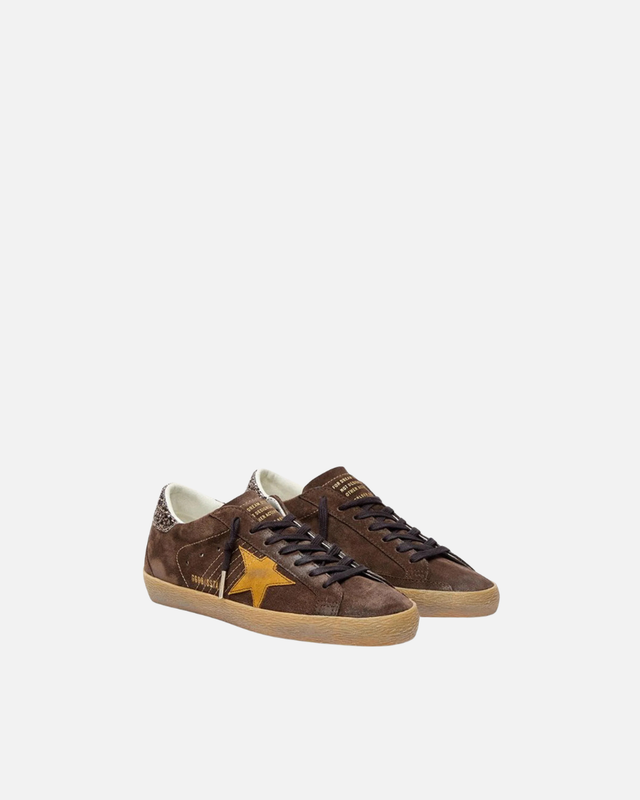 Golden Goose - Superstar Brown Suede Sneakers
