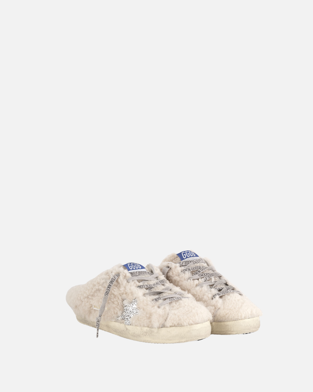 Goolden Goose - Superstar Sabot Shearling Slides