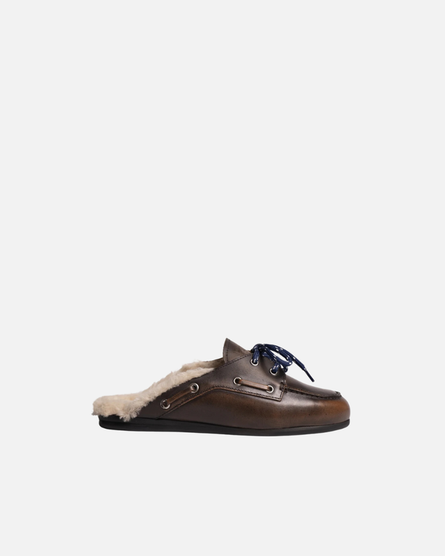 Posa - Boat Loafer Mule