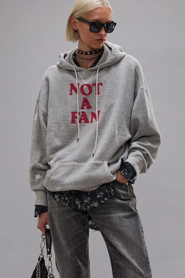 R13 - Not A Fan Oversized Hoodie