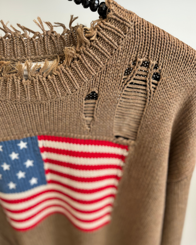 Denimist - American Flag Sweater