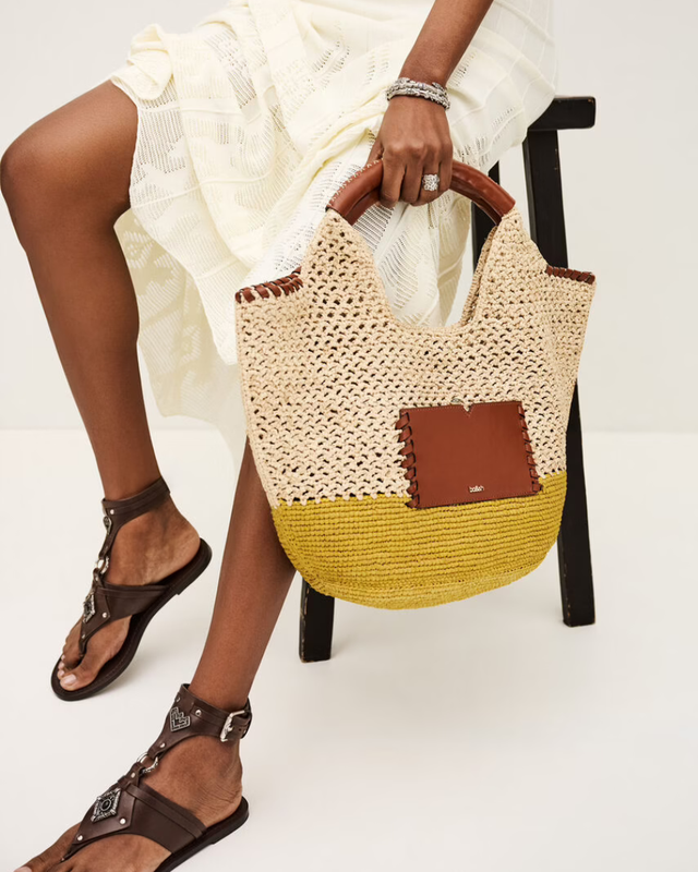 Bash Paris - Ara Basket Raffia Bag