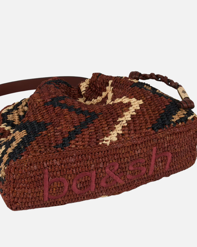 Bash Paris - Tribal June Raffia Bag