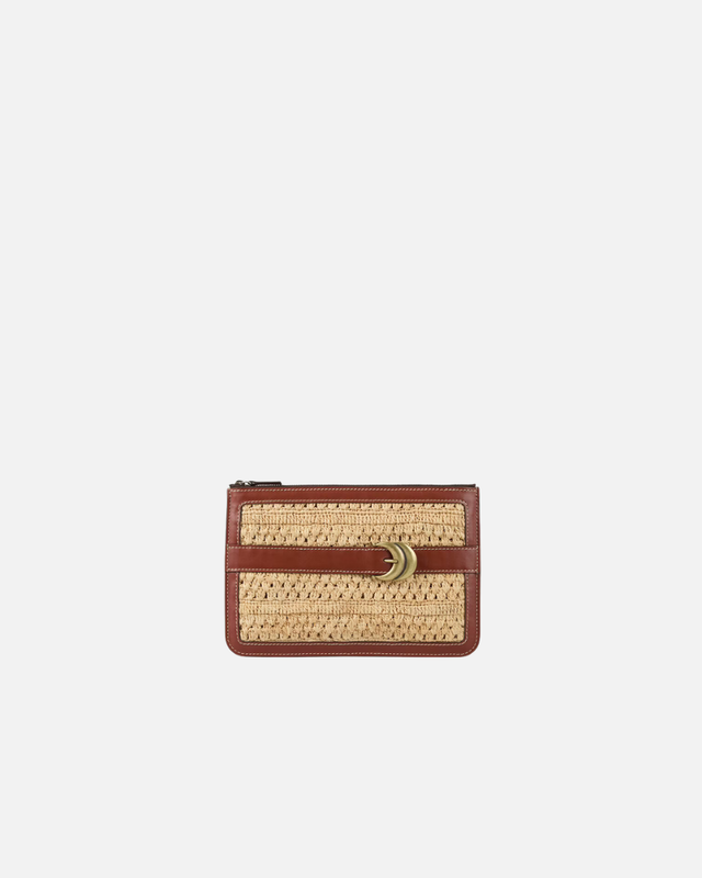 Bash Paris - Youyou Raphia Clutch