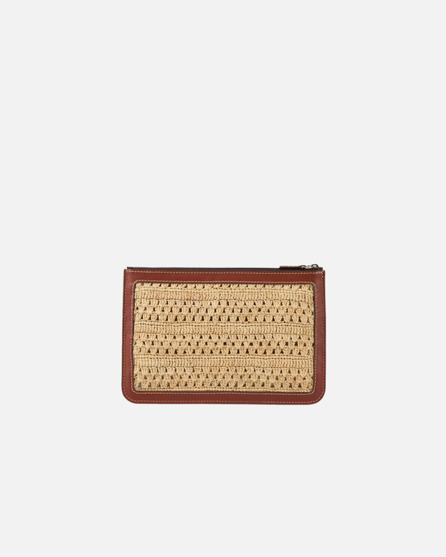 Bash Paris - Youyou Raphia Clutch