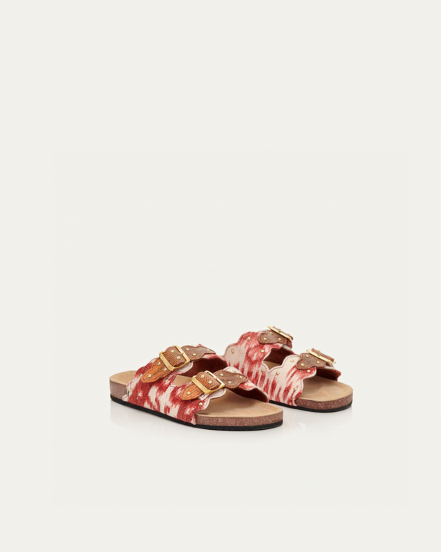 Claris Virot - Red Timor Odette Sandals