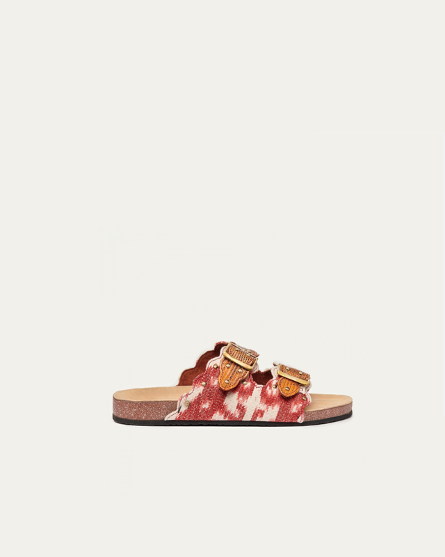 Claris Virot - Red Timor Odette Sandals