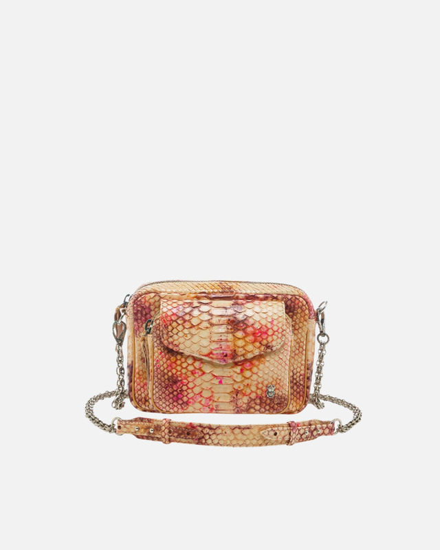Claris Virot - Charly Amphora Python Bag