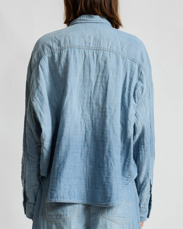 Denimist - Cropped Work Shirt