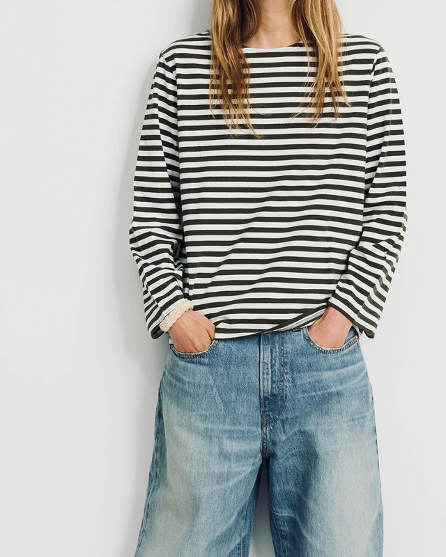 Denimist - L/S Boatneck T