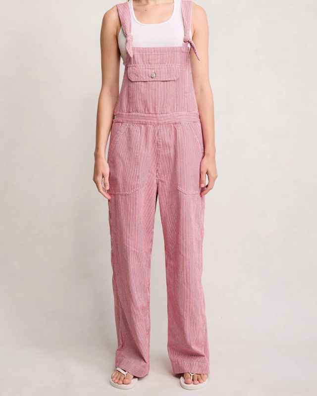 Denimist - Tie Strap Relaxed Overall