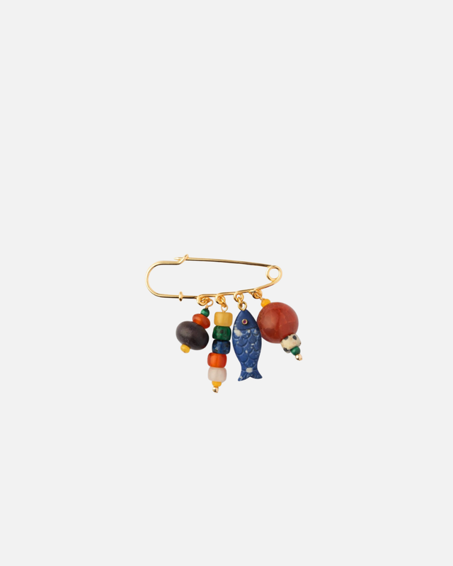 Eliou - Fish Bait Brooch