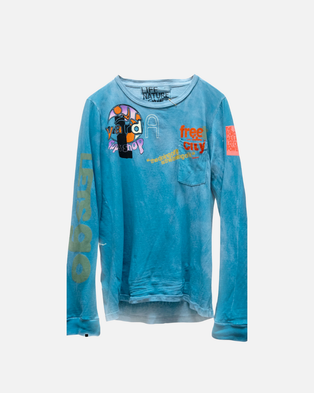 Free City - Circa' 2005 SuperShop ArtYard Pocket T