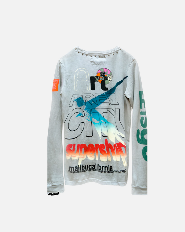 Free City - Circa' 2005 SuperShop ArtYard Pocket T