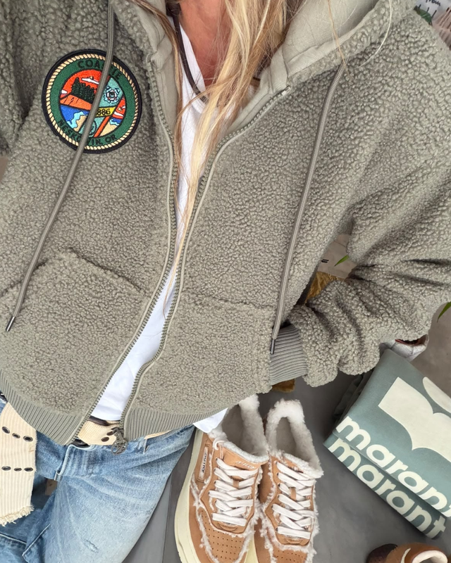 Ghost Forest Surf Club - Fleece Zipper