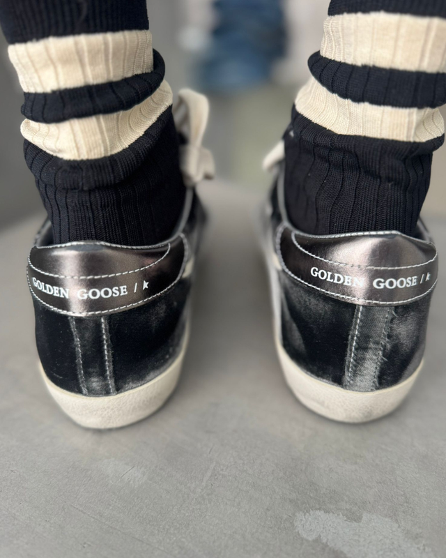 Golden Goose - Superstar Chenille Sneakers With Side Logo