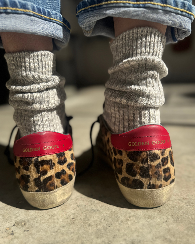 Golden Goose - Leather Super Star Sneakers