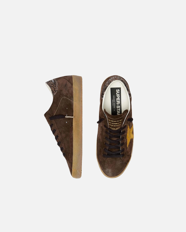 Golden Goose - Superstar Brown Suede Sneakers
