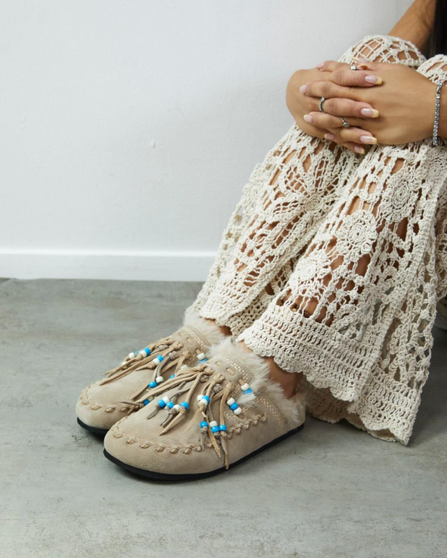 Fringe Mules