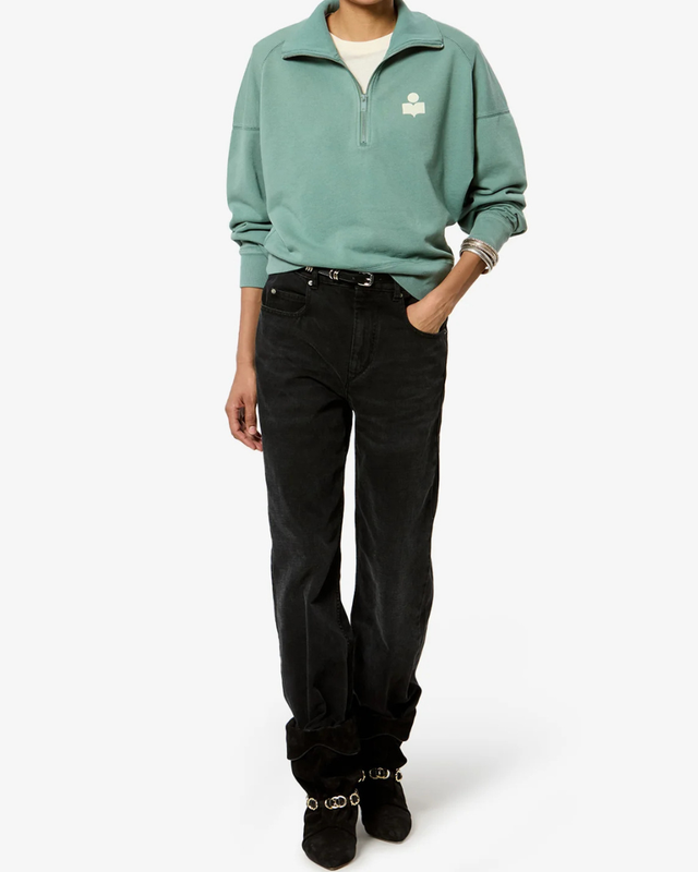 Isabel Marant - Half zip hoodie