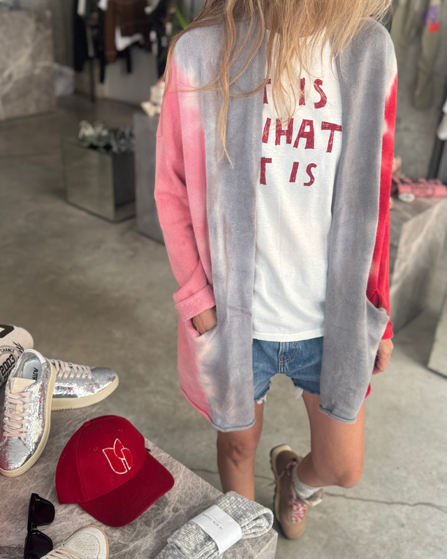 Luuda - Triped Cashmere Cardigan