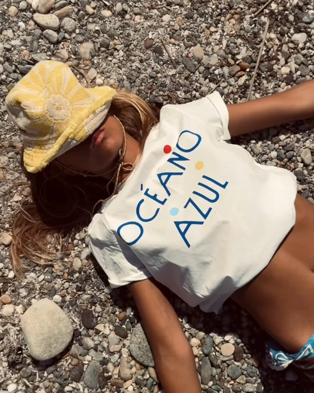 Little Palma- Oceano Azul T-Shirt