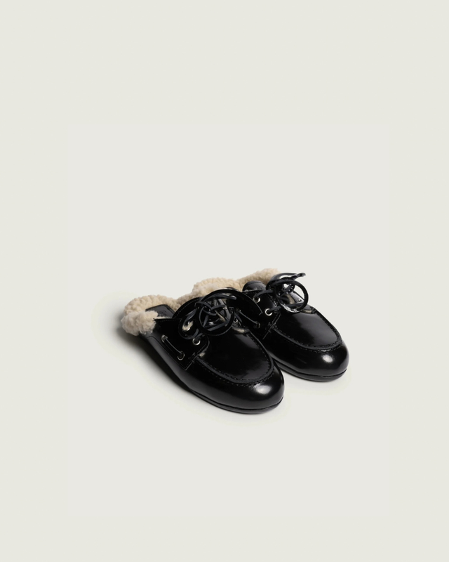 Posa - Boat Loafer Mule