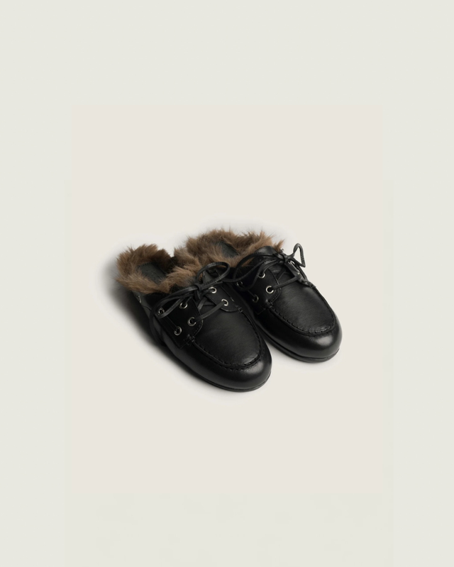 Posa - Boat Loafer Mule