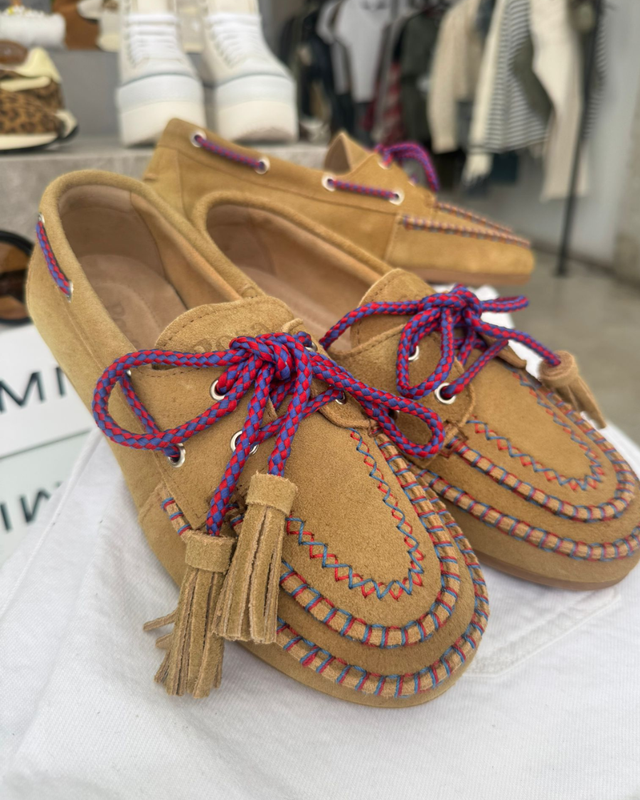 Posa - Boat Loafer Fringe