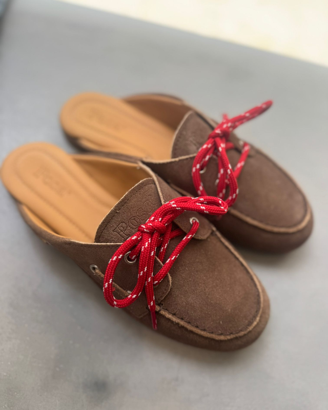 Posa - Boat Loafer Mule