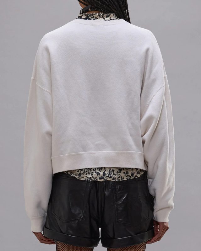 R13 - Baby Girl Cropped Crewneck