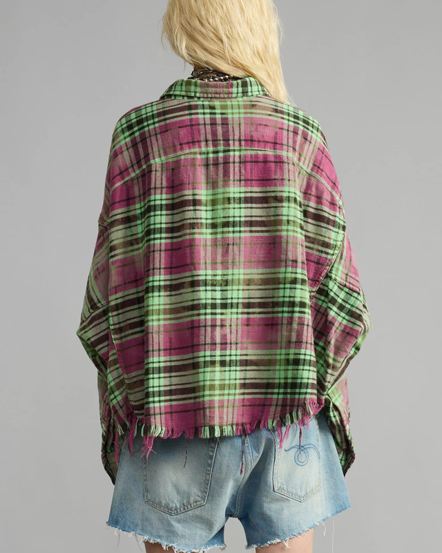 R13 - Cropped Work Shirt