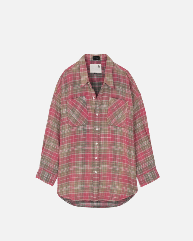 R13 - Drop Neck Work Shirt