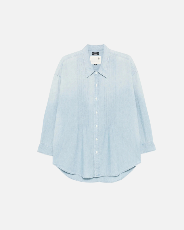 SALE 15% - R13 - Pintuck Drop Neck Shirt