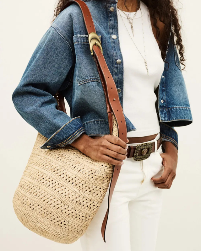 Bash Paris - Youyou Raphia Bag