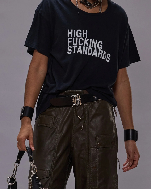 R13 - High Fucking Standards Boy Tee