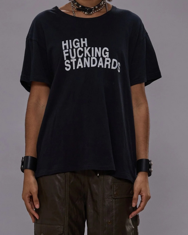 R13 - High Fucking Standards Boy Tee