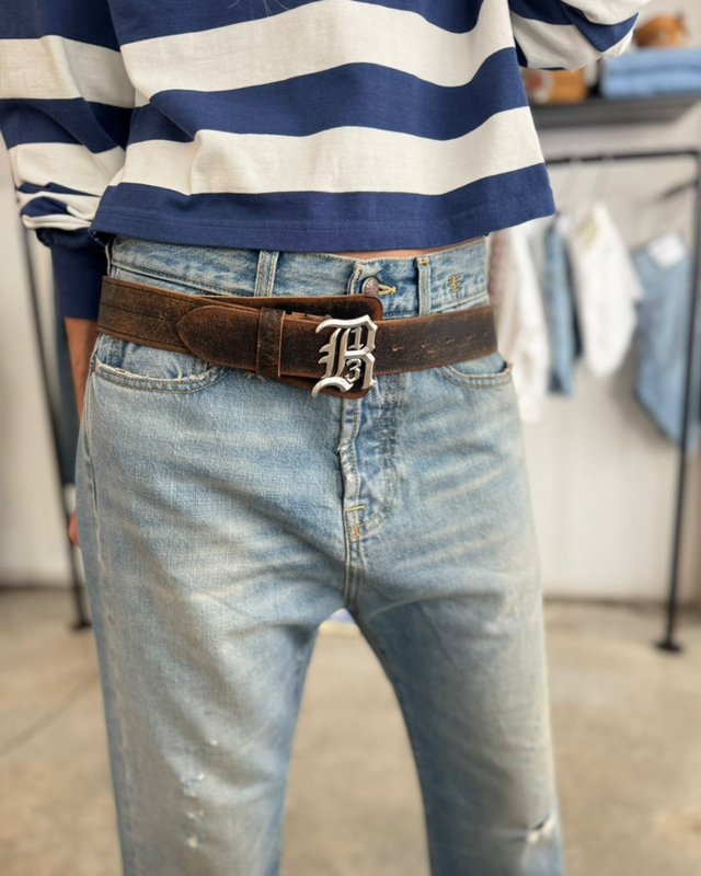 R13 - Logo Buckle Belt