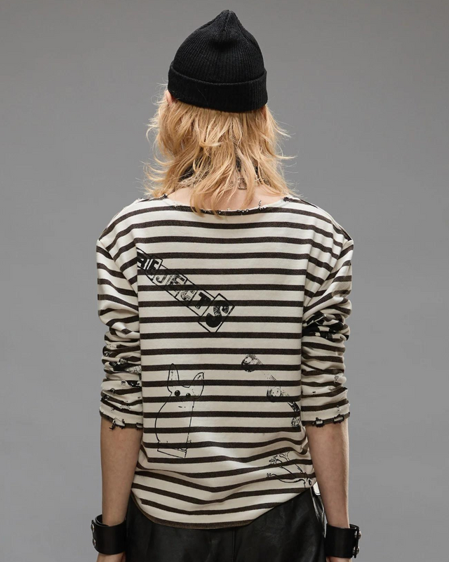 R13 - Patch Breton Long Sleeve