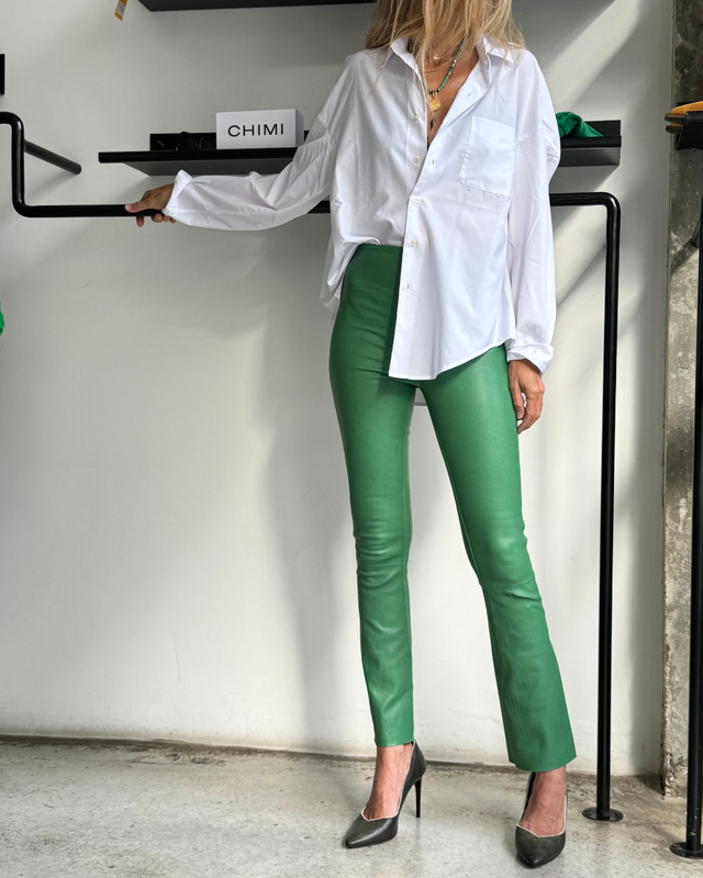 SPRWMN - Ankle Leather Pants