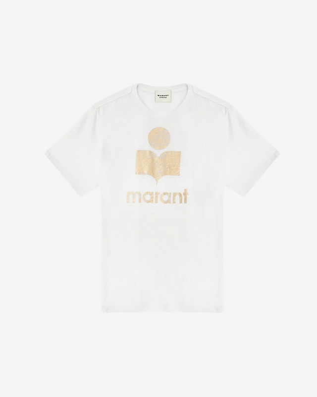 Isabel Marant - Zewel Linen Logo T-shirt