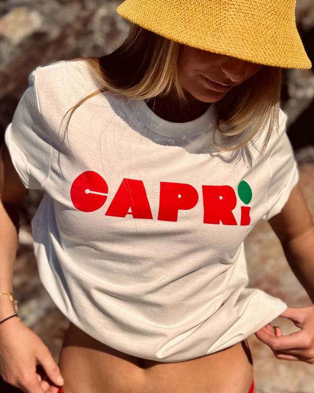 Little Palma - Capri Red Tee